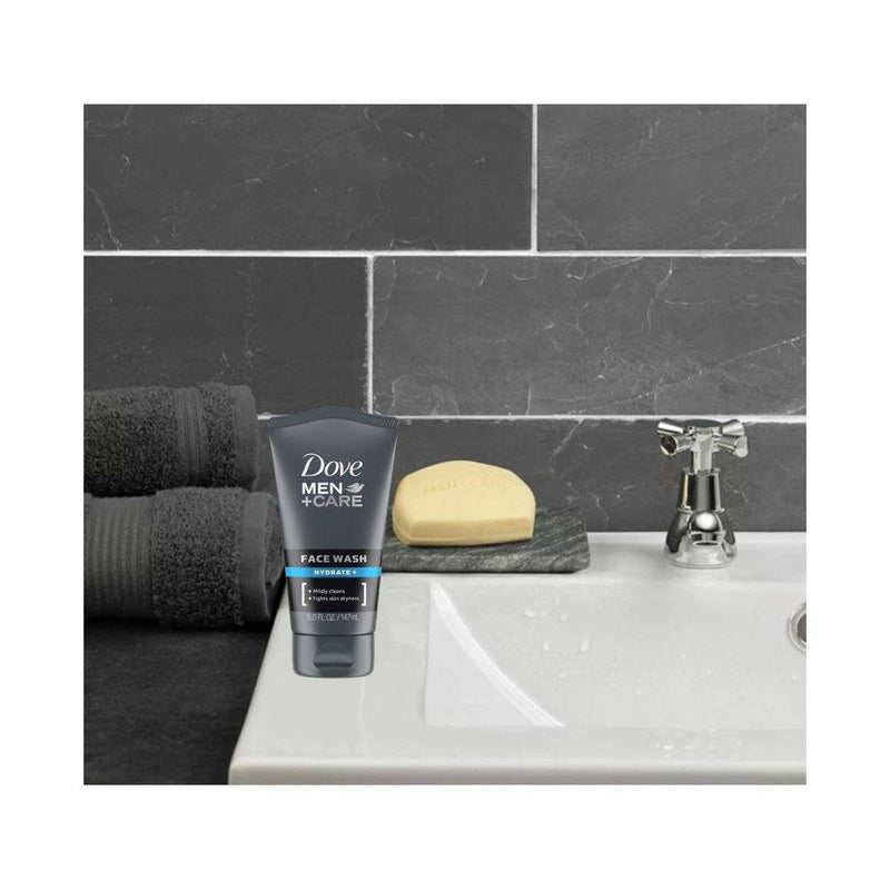 Dove Men+Care Hydrate + Facial Cleanser Moisturizing Face Wash - 5oz
