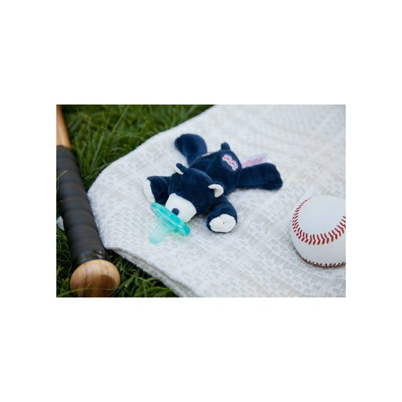 WubbaNub MLB Pacifier - Boston Red Sox Bear