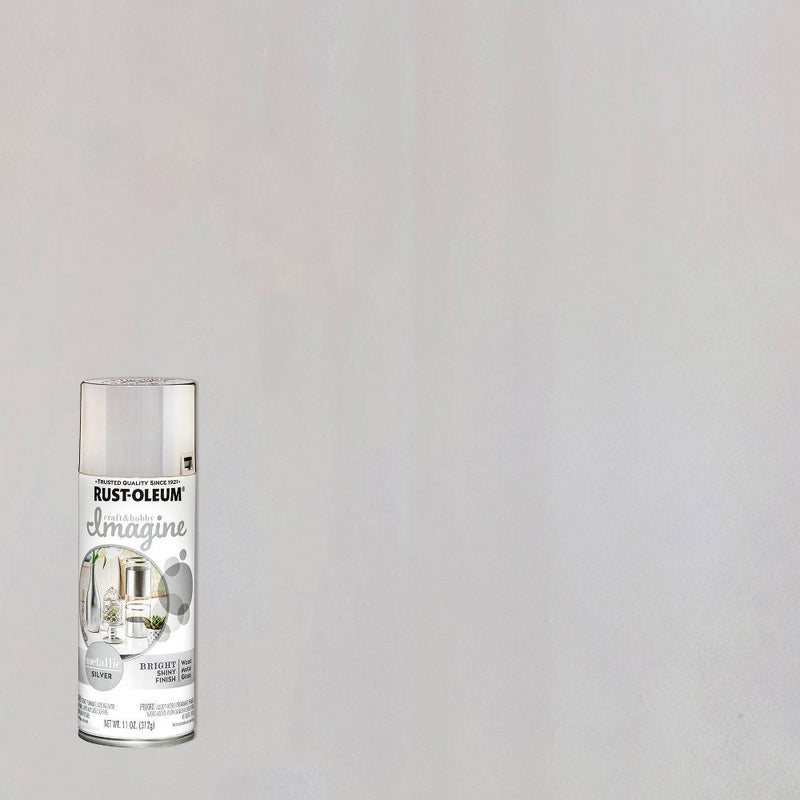 Rust-Oleum 11oz Imagine Metallic Spray Paint Silver