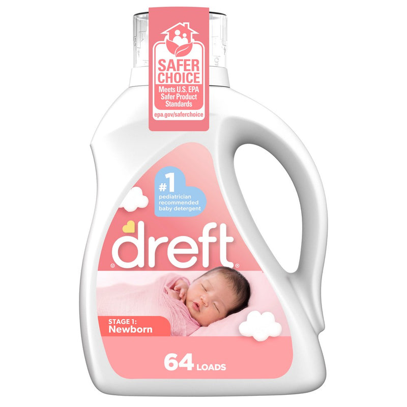 Dreft Liquid Newborn Laundry Detergent - 92 fl oz