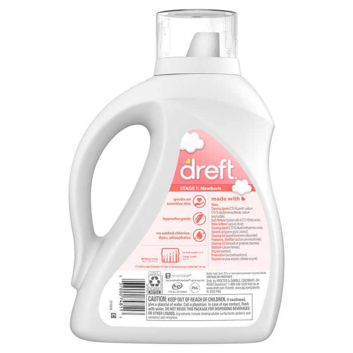 Dreft Liquid Newborn Laundry Detergent - 92 fl oz