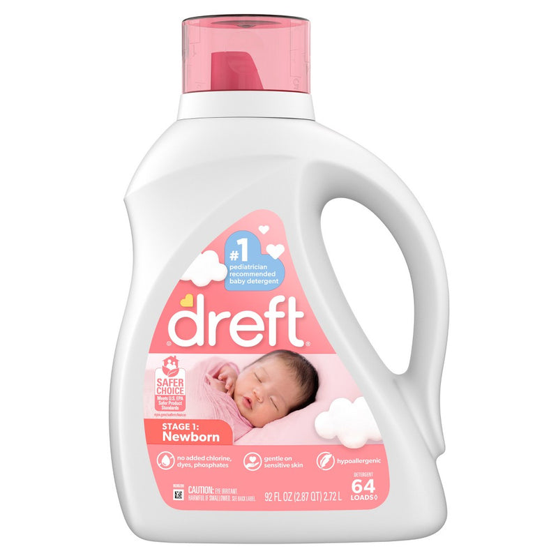 Dreft Liquid Newborn Laundry Detergent - 92 fl oz