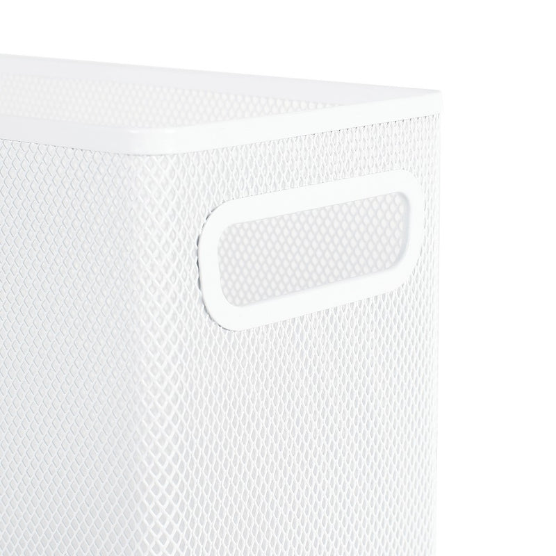 Mesh File Box White - Brightroom