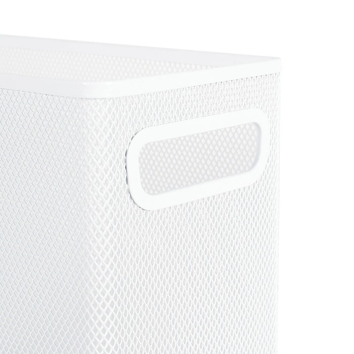 Mesh File Box White - Brightroom