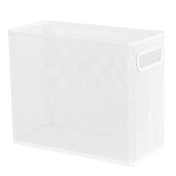 Mesh File Box White - Brightroom