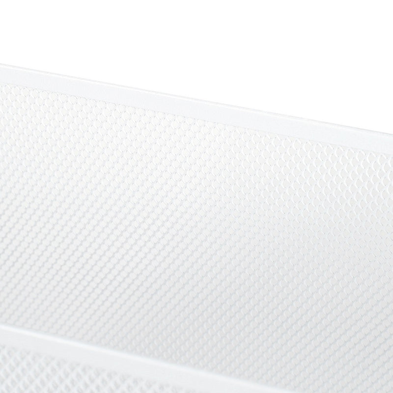 Mesh File Box White - Brightroom