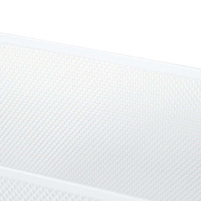 Mesh File Box White - Brightroom