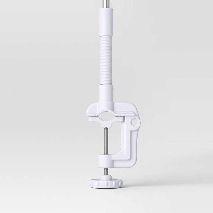 4' Round Outdoor Patio Clamp-on Beach Umbrella Rainbow Stripes - Sun Squad (LOCAL PICKUP ONLY)