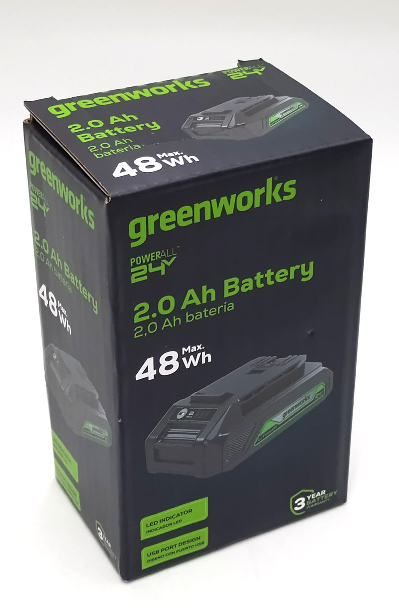 Greenworks POWERALL 24V 2.0Ah Lithium-Ion Power Tool Battery