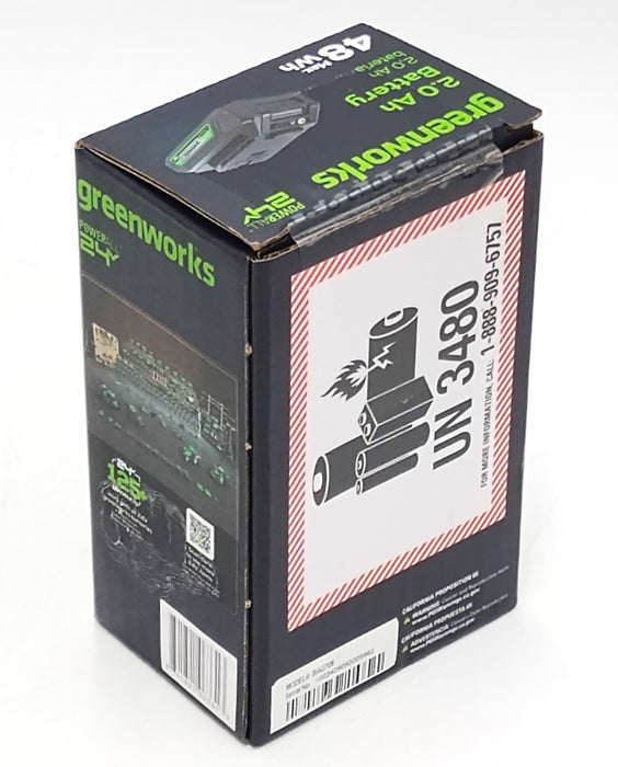 Greenworks POWERALL 24V 2.0Ah Lithium-Ion Power Tool Battery