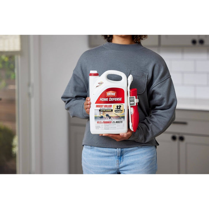 Ortho Home Defense Insect Killer for Indoor & Perimeter RTU Wand: Kills Spiders, Liquid Formula - 128oz