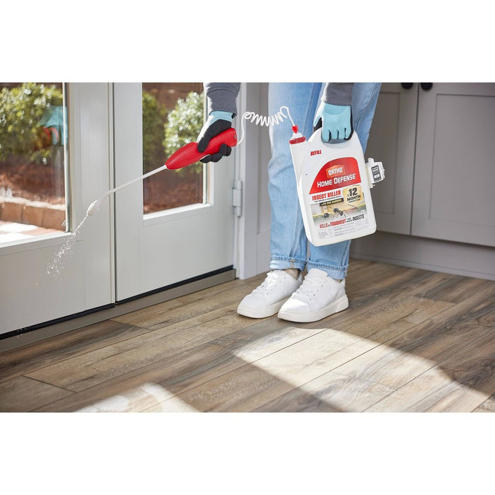 Ortho Home Defense Insect Killer for Indoor & Perimeter RTU Wand: Kills Spiders, Liquid Formula - 128oz