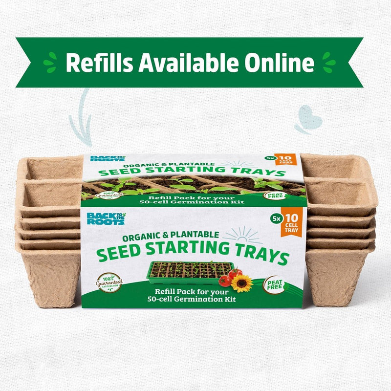 Back to the Roots 50 Cell Organic & Plantable Greenhouse Germination Kit All Purpose (LOCAL PICKUP ONLY)