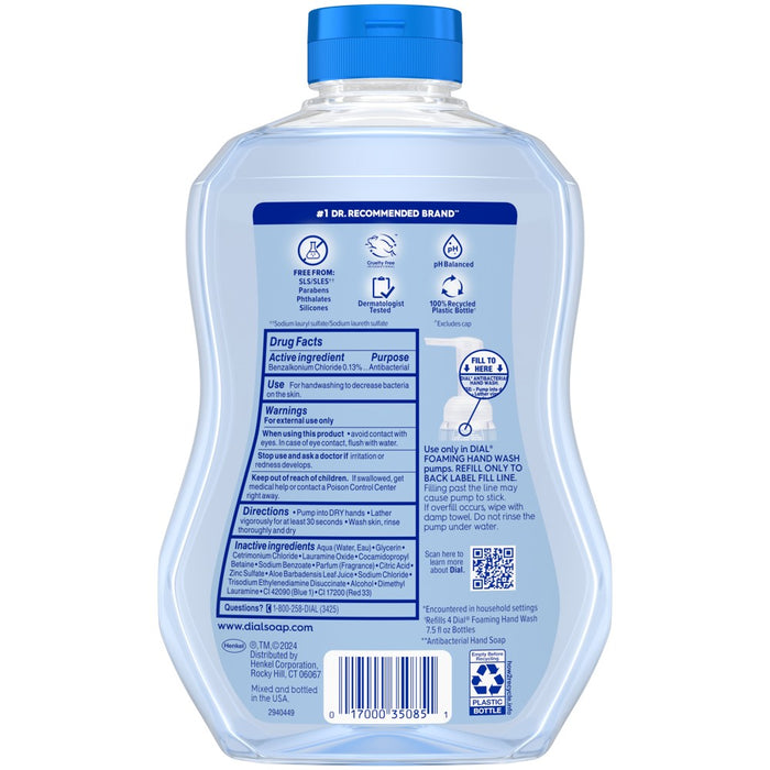 Dial Hand Soap Foaming Refill - Spring Water - 30 fl oz