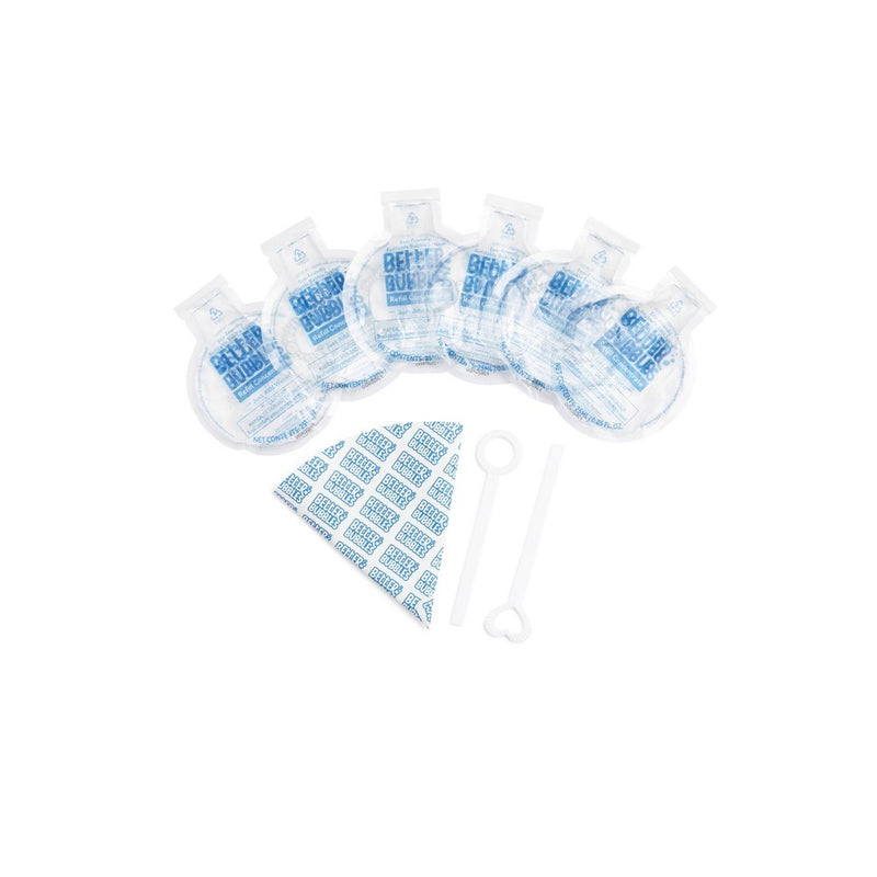Better Bubbles Refill Kit 6pk Concentrate with 2pc Wands