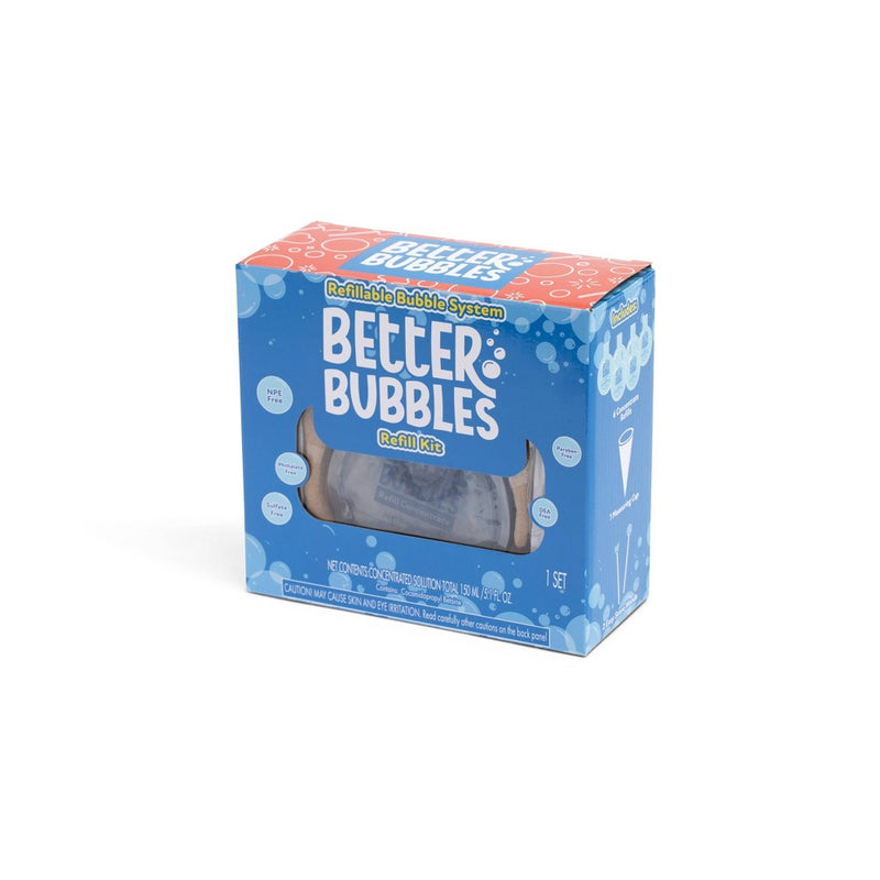 Better Bubbles Refill Kit 6pk Concentrate with 2pc Wands