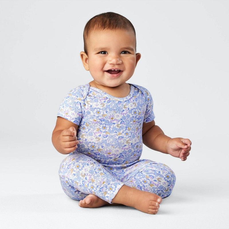 Carter's Just One You Baby Girls' 2pk Pants - Purple Newborn