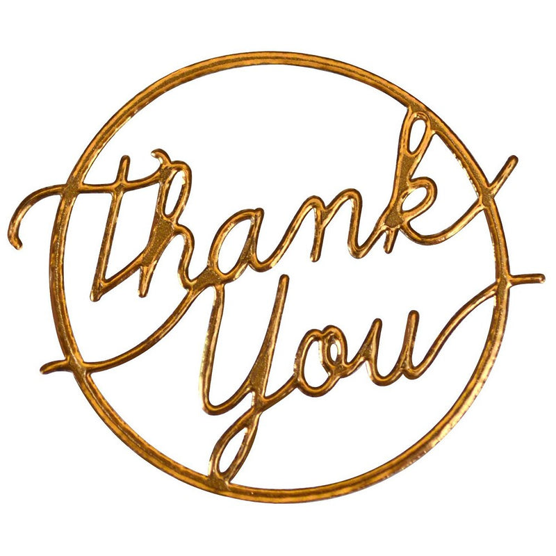 27ct Delicate Touch "Thank You" Seal Copper