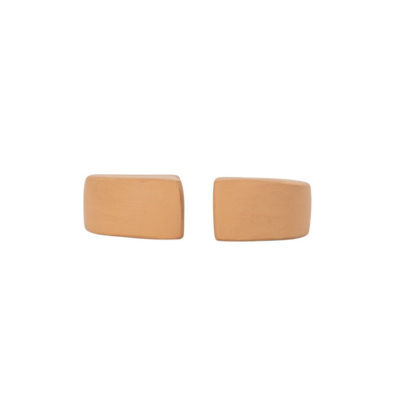 Set of 2 Bookends Terracotta by Foreside Home & Garden