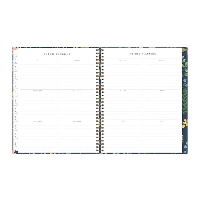 Blue Sky 2024-25 Weekly/Monthly Planner 11"x8.5" Sustainability Wirebound Nolana