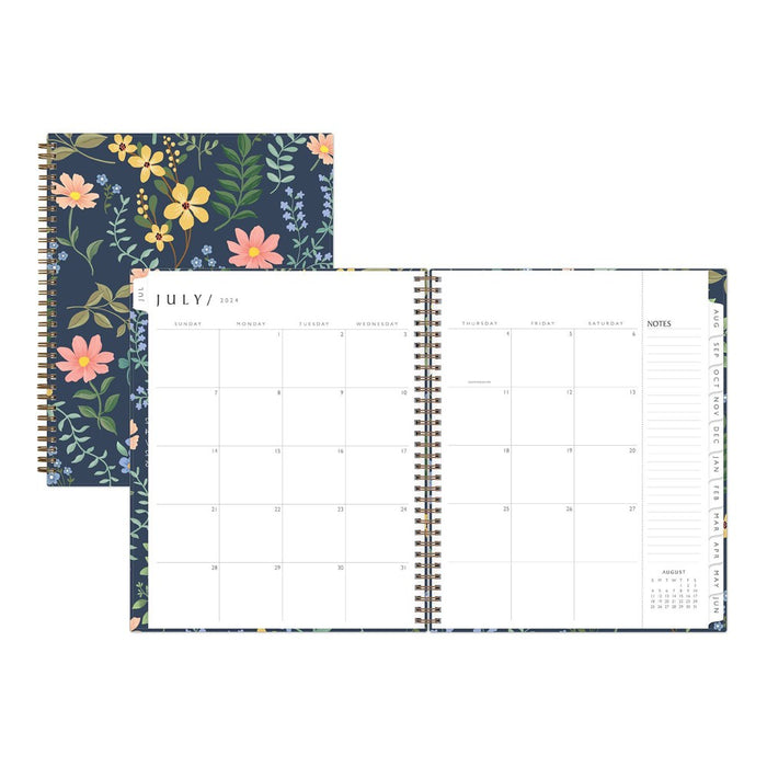 Blue Sky 2024-25 Weekly/Monthly Planner 11"x8.5" Sustainability Wirebound Nolana
