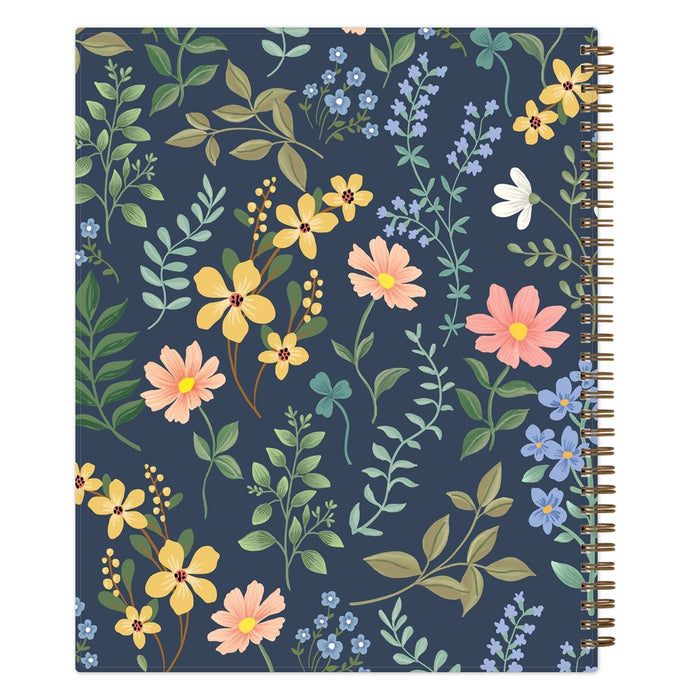 Blue Sky 2024-25 Weekly/Monthly Planner 11"x8.5" Sustainability Wirebound Nolana