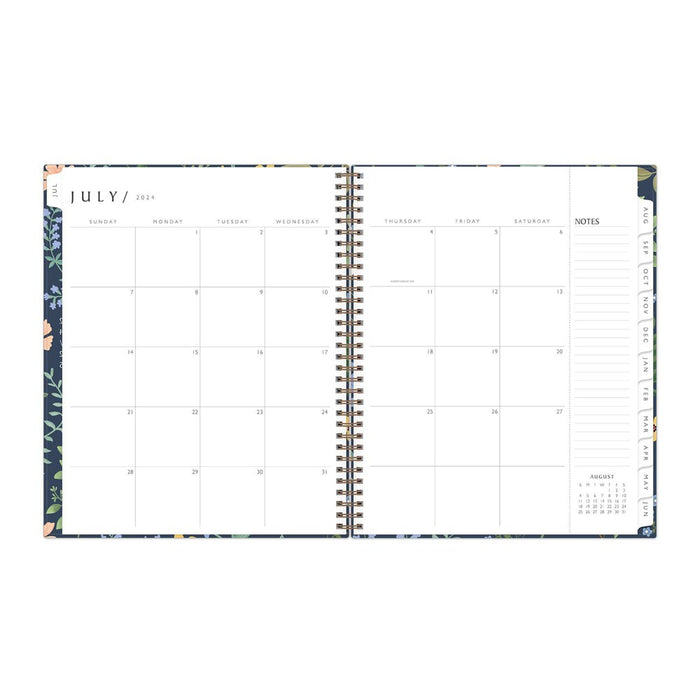 Blue Sky 2024-25 Weekly/Monthly Planner 11"x8.5" Sustainability Wirebound Nolana