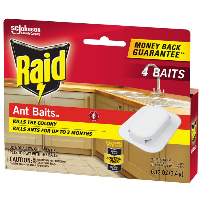 Raid Ant Baits - 0.12oz/4ct