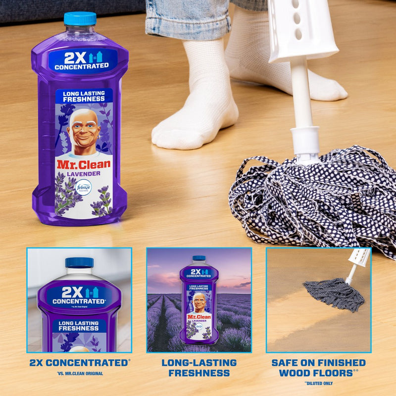 Mr. Clean Dilute Lavender Multi-Surface Cleaner - 64 fl oz