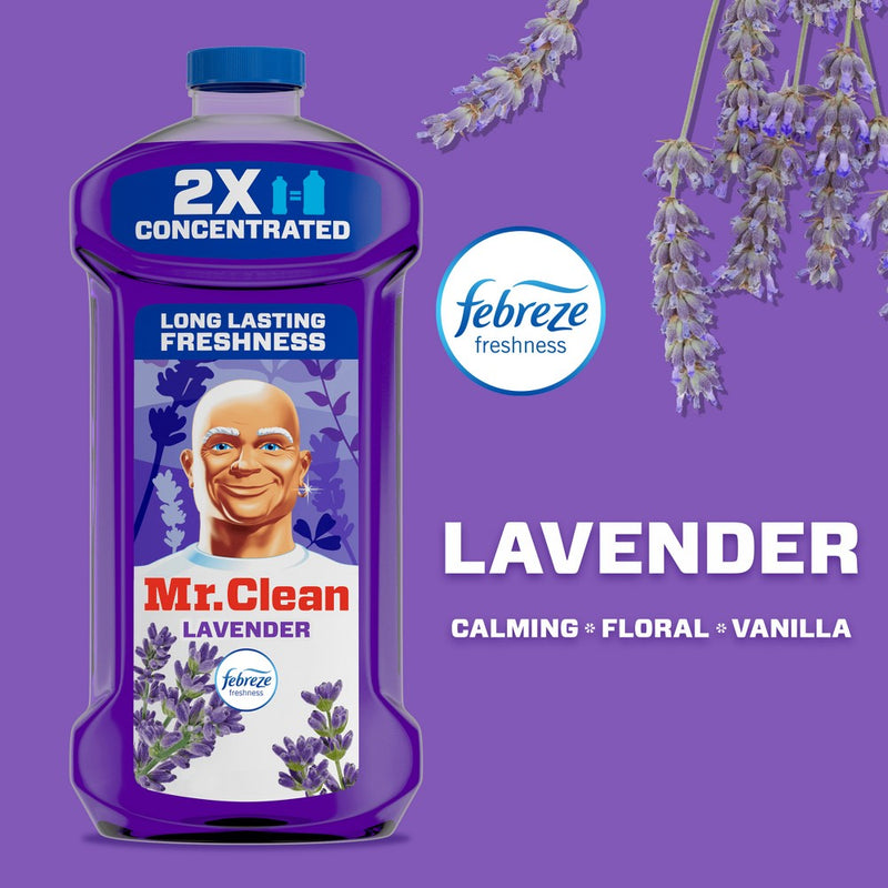 Mr. Clean Dilute Lavender Multi-Surface Cleaner - 64 fl oz