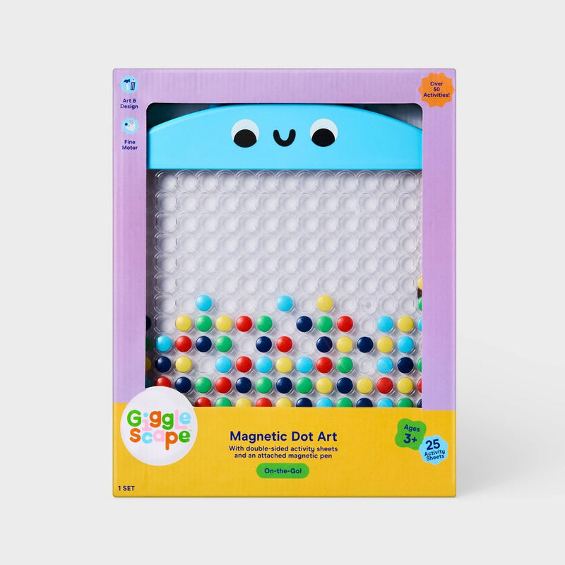 Magnetic Dot Art Activity Set - 25pc - Gigglescape
