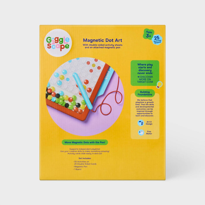 Magnetic Dot Art Activity Set - 25pc - Gigglescape