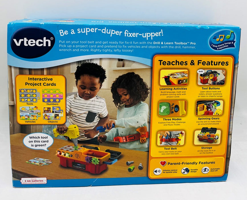 VTech Drill & Learn Toolbox Pro SEE DETAILS