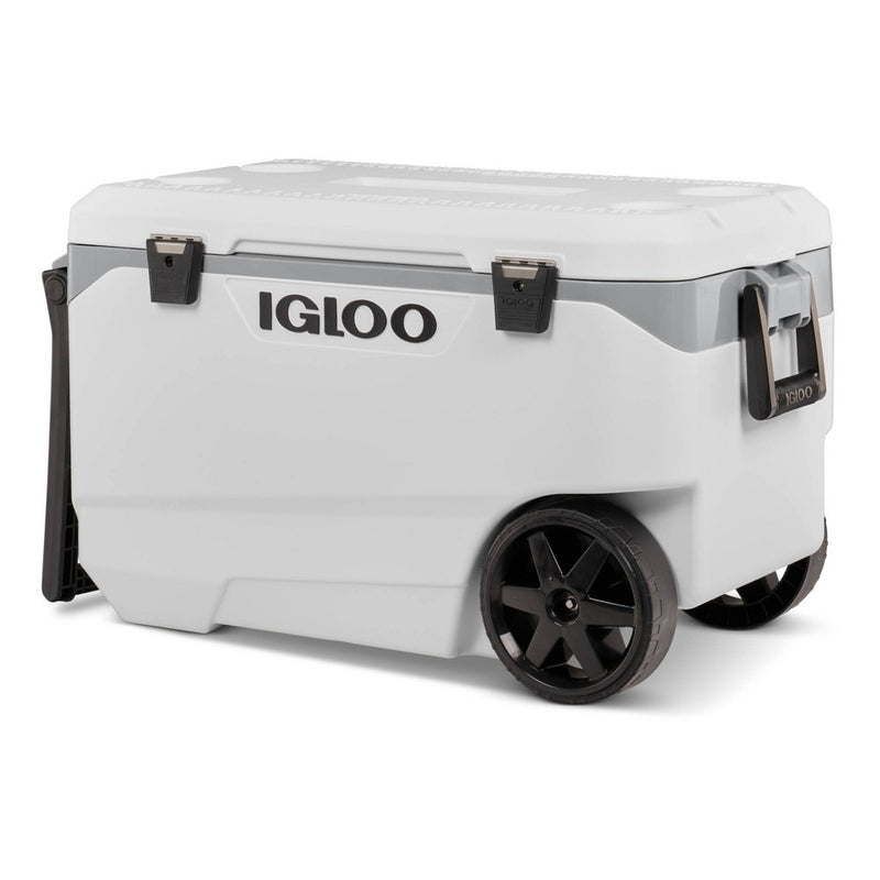 Igloo Flip and Tow 90qt Roller Cooler - White (LOCAL PICKUP ONLY)