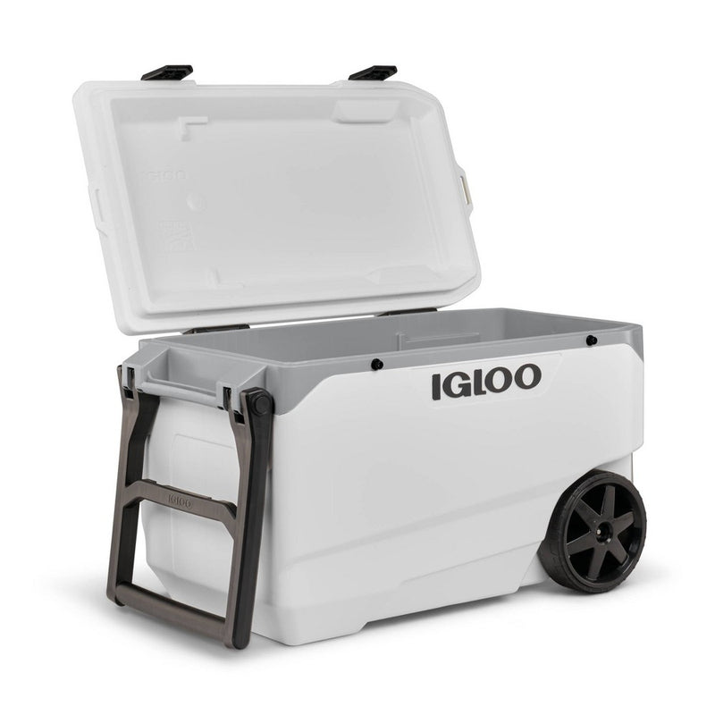 Igloo Flip and Tow 90qt Roller Cooler - White (LOCAL PICKUP ONLY)