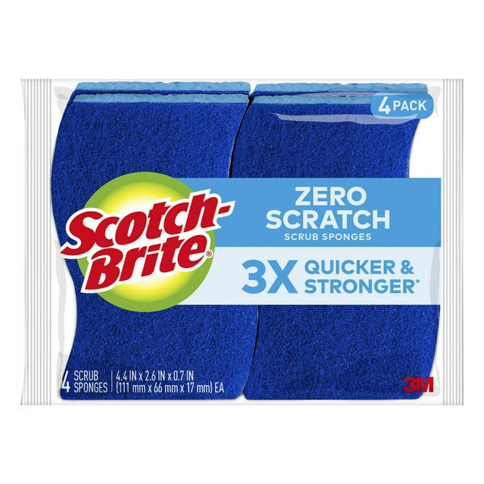 Scotch-Brite Non-Scratch Scrub Sponge - 4pk