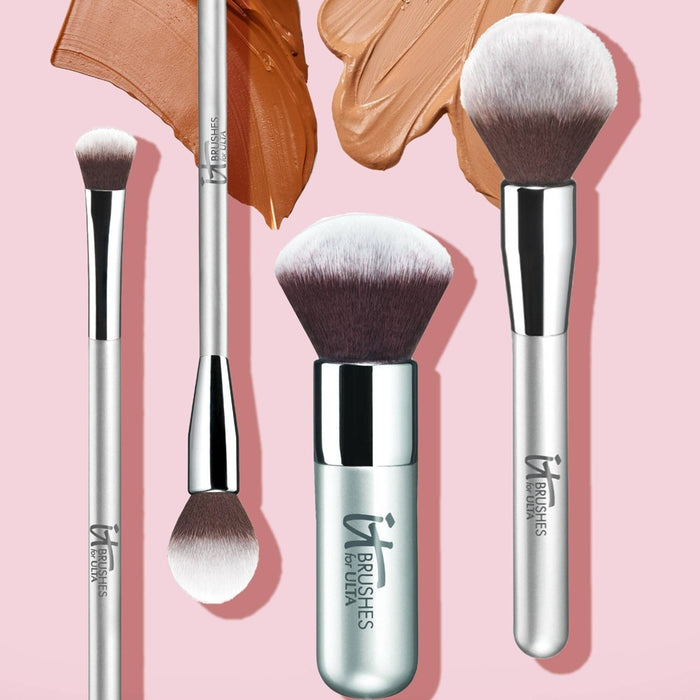 IT Cosmetics Brushes for Ulta Airbrush Dual-Ended Flawless Complexion Concealer & Foundation Brush - #132 - 1.12oz - Ulta Beauty