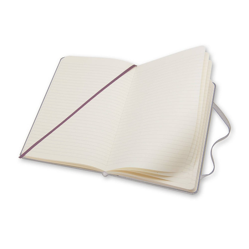 Mokeskine Ruled Classic Notebook Hard Cover Large Aster Gray