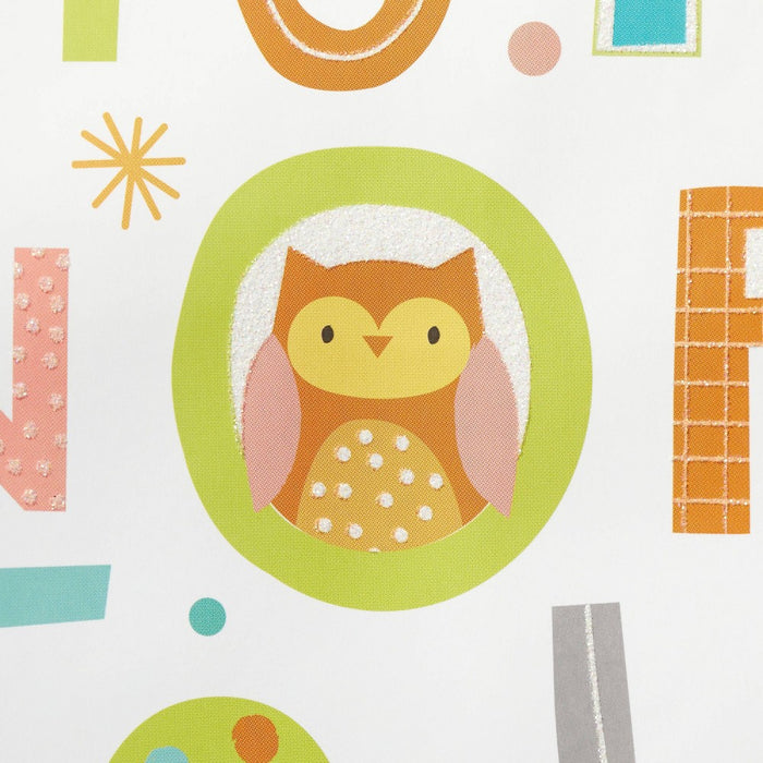Large ABC's and Animals Baby Shower Gift Bag - Spritz