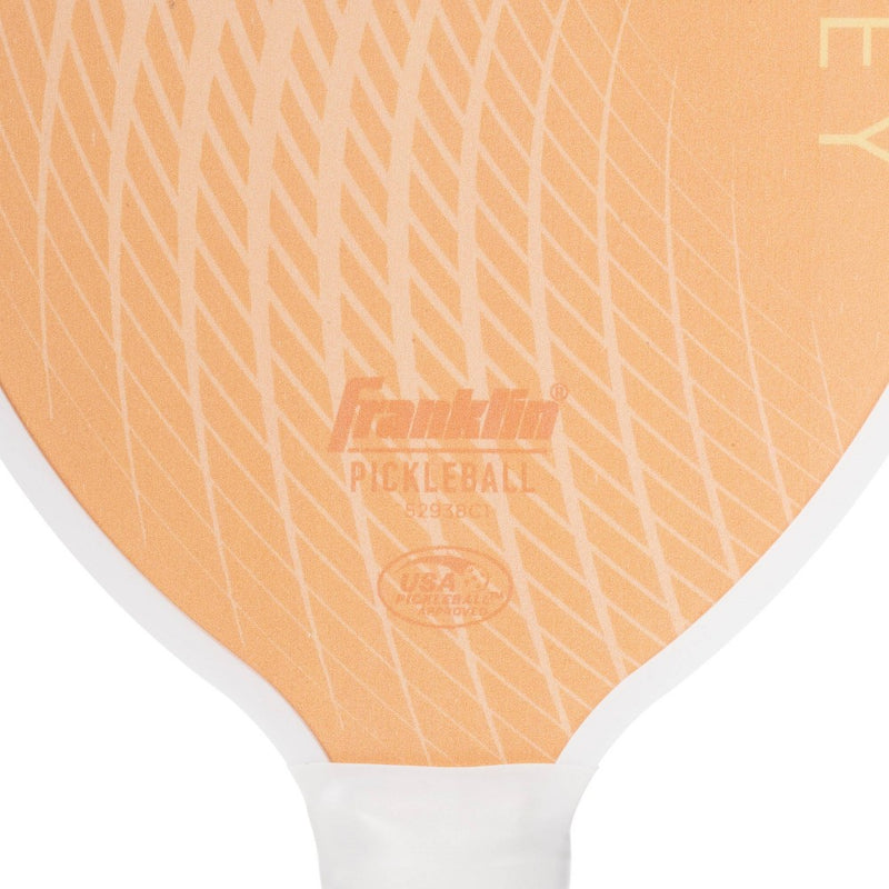 Franklin Sports 2 Player Wood Journey Pickleball Paddle Ball Se- Purple/Orange