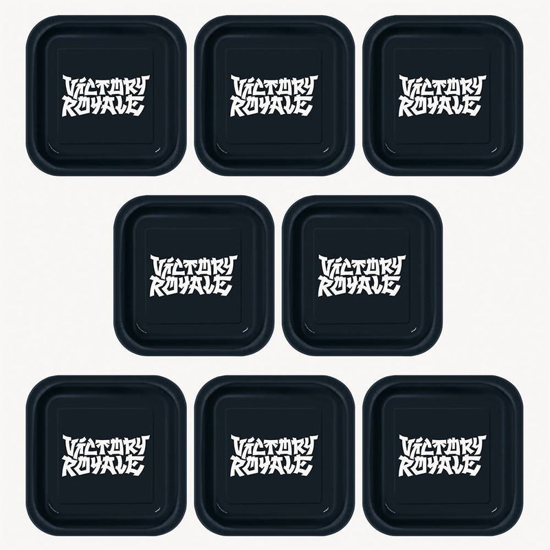 Fortnite 9" 8ct Dinnerware Plates Black/White