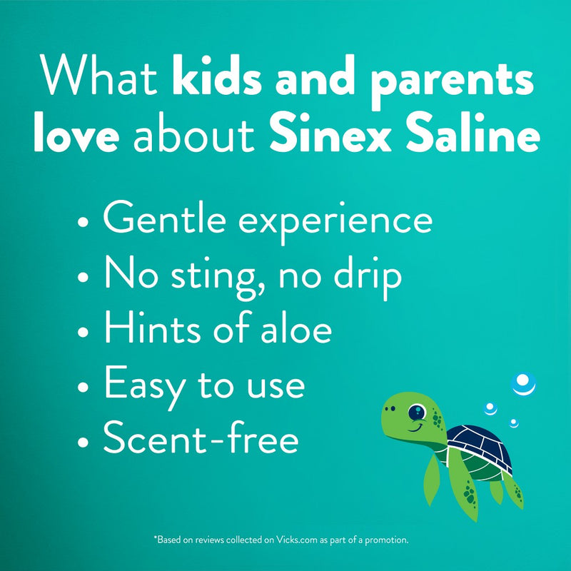 Vicks Sinex Children's Saline Nasal Spray Ultra Fine Mist - 5oz