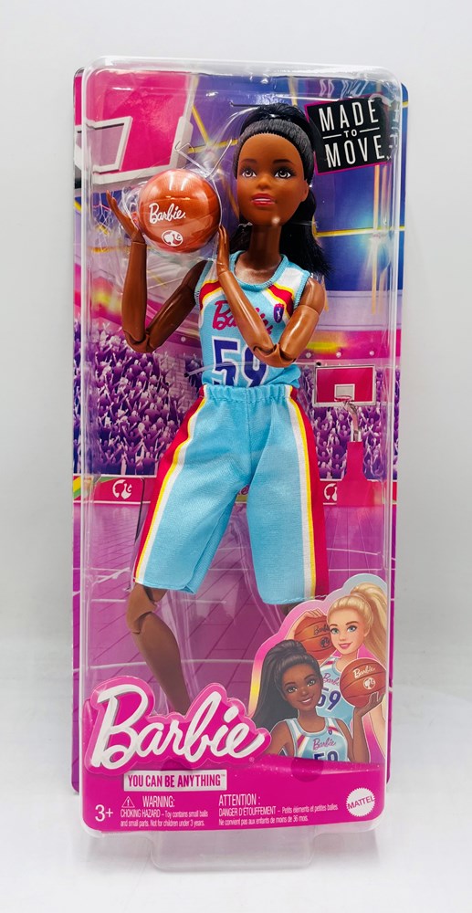 Barbie 12.7" Articulated Basketball Sports Doll