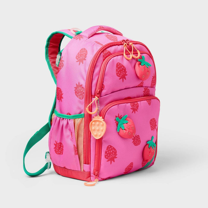Kids' Adaptive 17" Backpack Strawberry - Cat & Jack?
