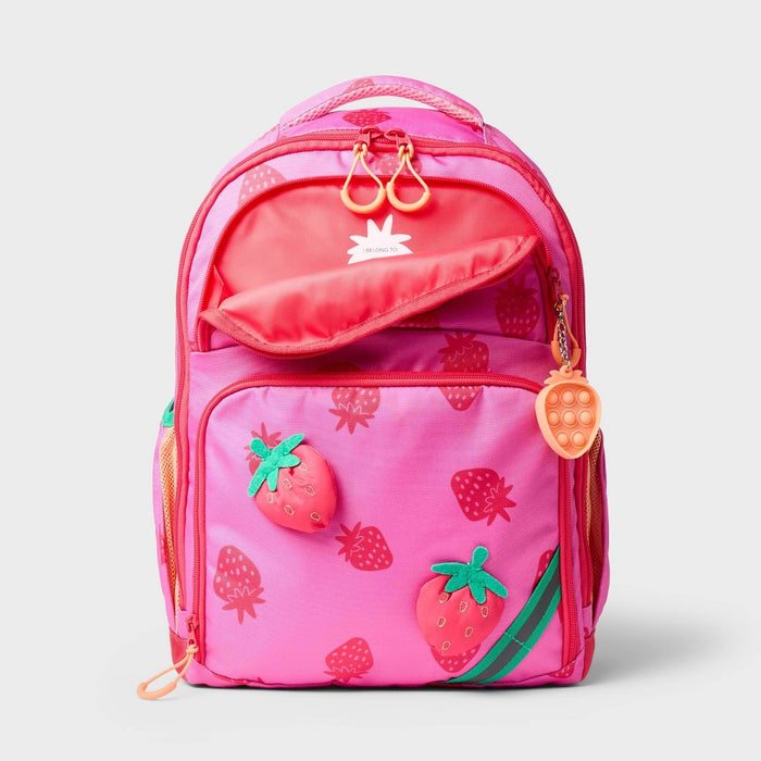 Kids' Adaptive 17" Backpack Strawberry - Cat & Jack?
