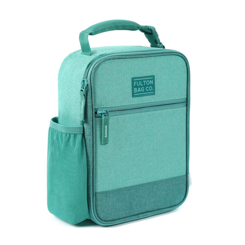 Fulton Bag Co. Upright Lunch Bag - Poolside Teal