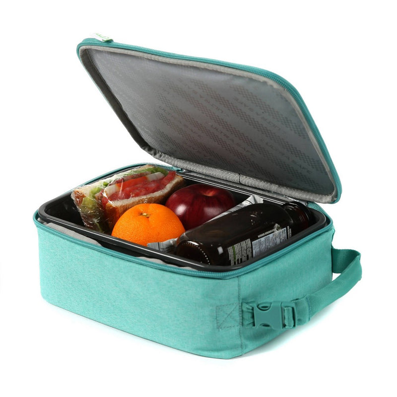 Fulton Bag Co. Upright Lunch Bag - Poolside Teal