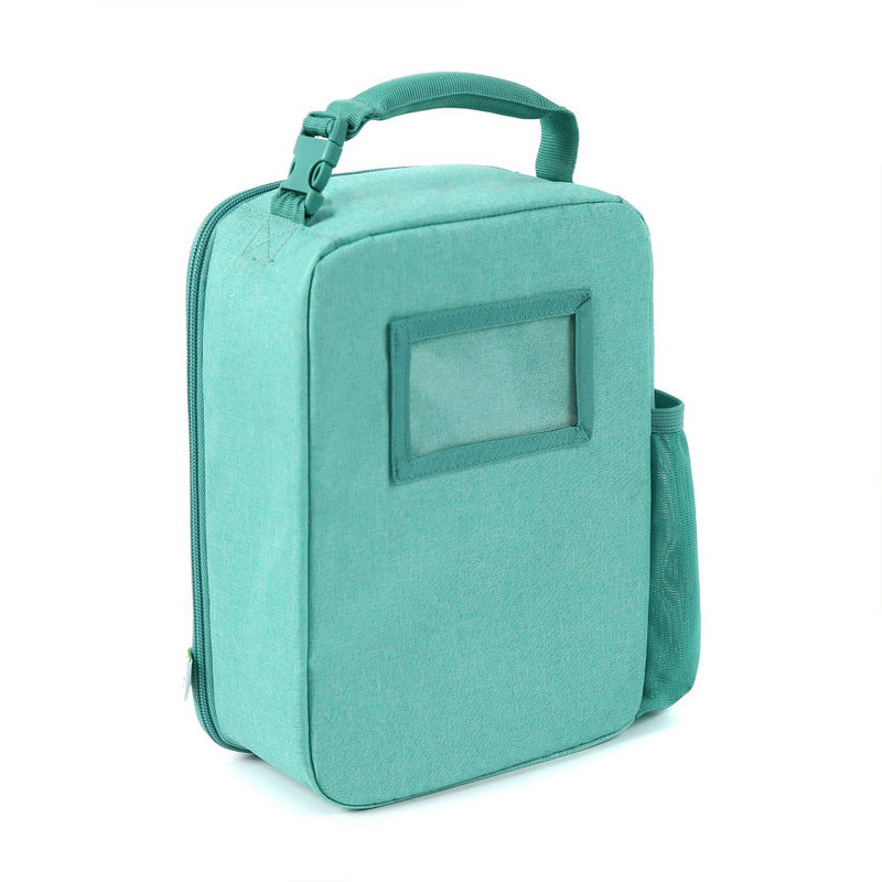 Fulton Bag Co. Upright Lunch Bag - Poolside Teal
