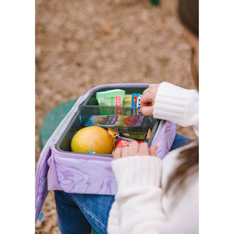 Fulton Bag Co. Upright Lunch Bag - Crystal Marble