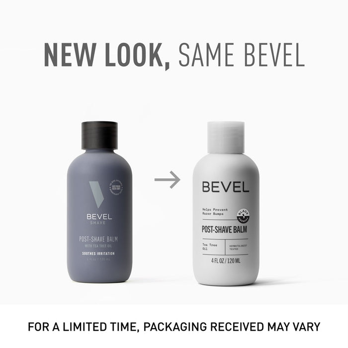 BEVEL Men's Shave Balm - Alcohol-Free with Tea Tree Oil - 4 fl oz